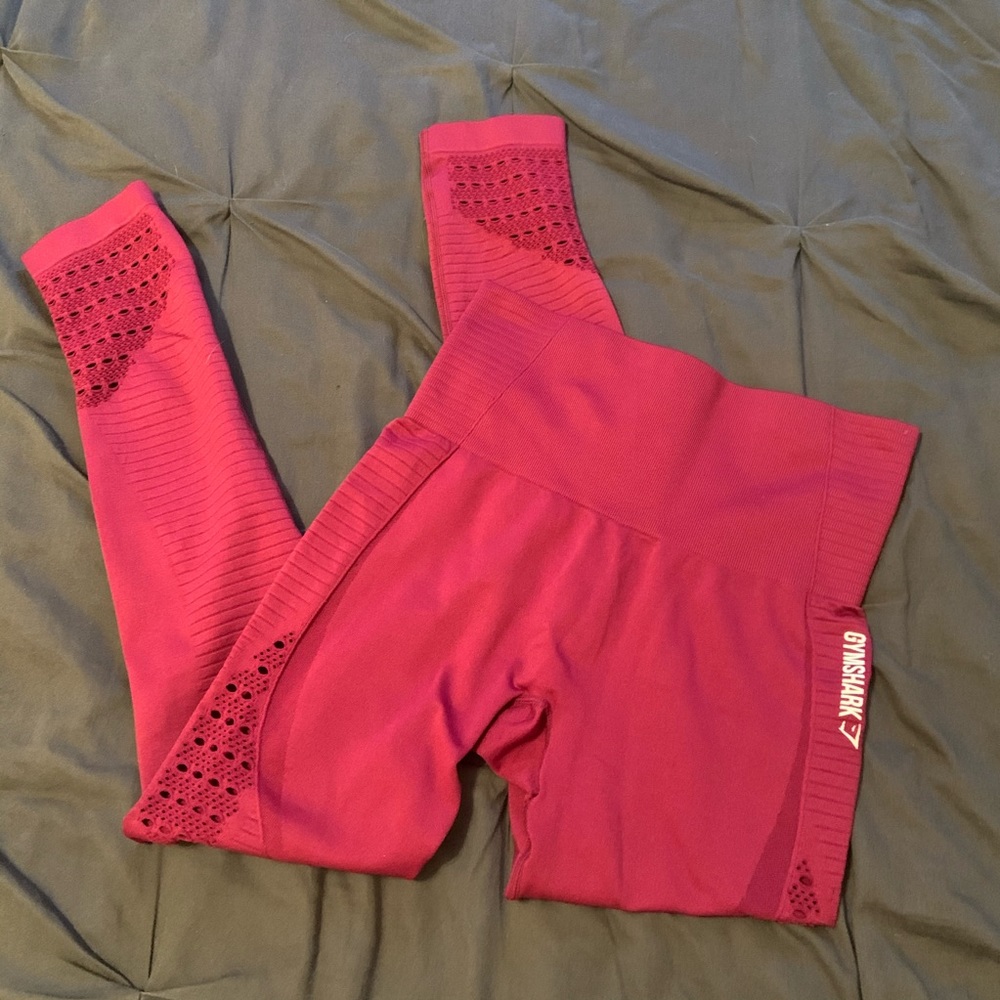 Gymshark seamless leggings M Burgundy